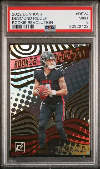 2022 Panini Donruss Desmond Ridder Revolution #REV4 card image