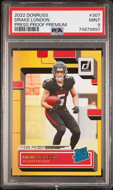 2022 Panini Donruss Drake London #307 card image