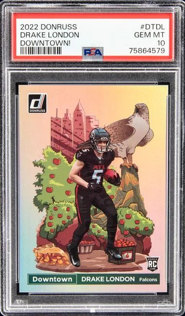 2022 Panini Donruss Drake London Downtown #DT-DL card image