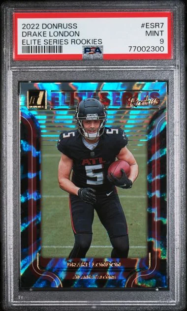 2022 Panini Donruss Drake London Elite Series Rookies #ESR7 card image