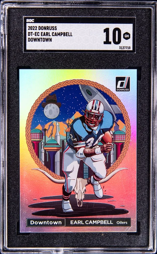 2022 Panini Donruss Earl Campbell Downtown #DT-EC card image