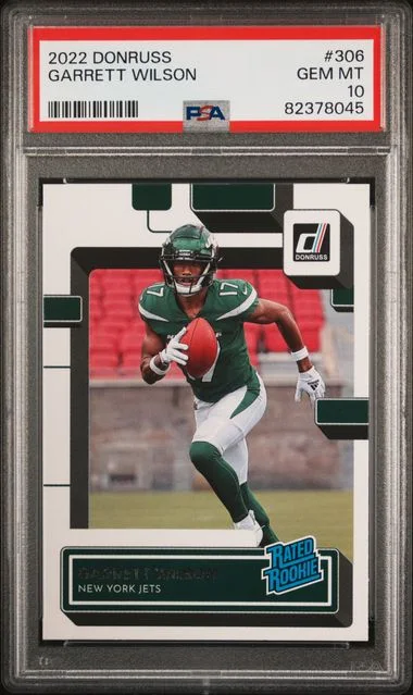 2022 Panini Donruss Garrett Wilson #306 card image