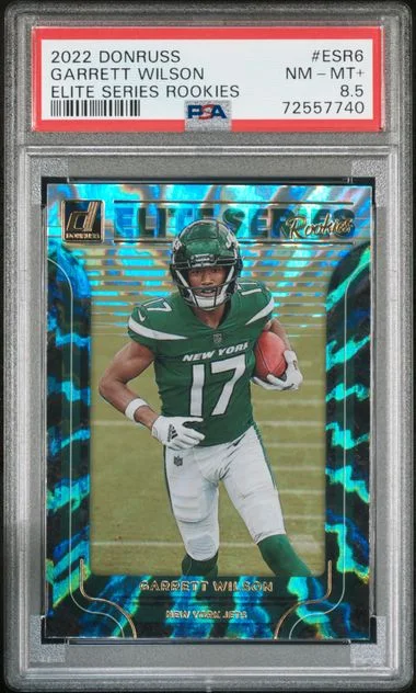 2022 Panini Donruss Garrett Wilson Elite Series Rookies #ESR-6 card image