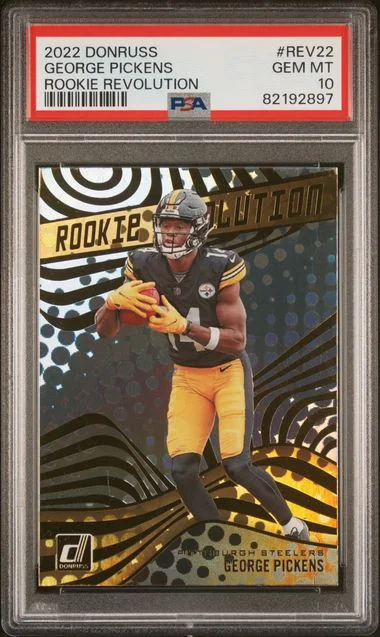 2022 Panini Donruss George Pickens Revolution #Rev22 card image