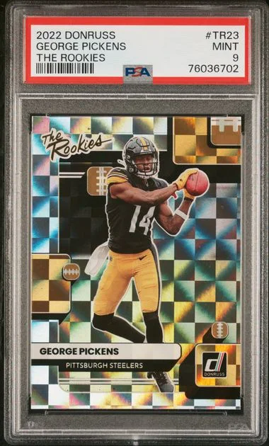 2022 Panini Donruss George Pickens The Rookies #Tr23 card image