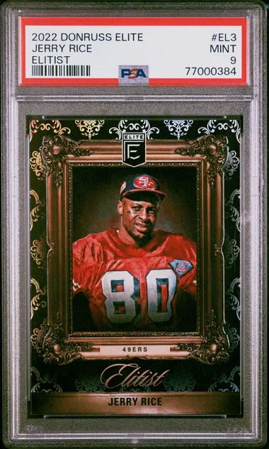 2022 Panini Donruss Jerry Rice Elite Elitist #EL3 card image