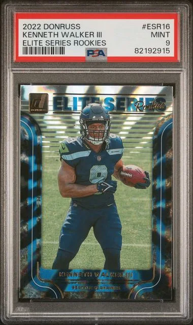 2022 Panini Donruss Kenneth Walker III Elite Series Rookies #ESR16 card image