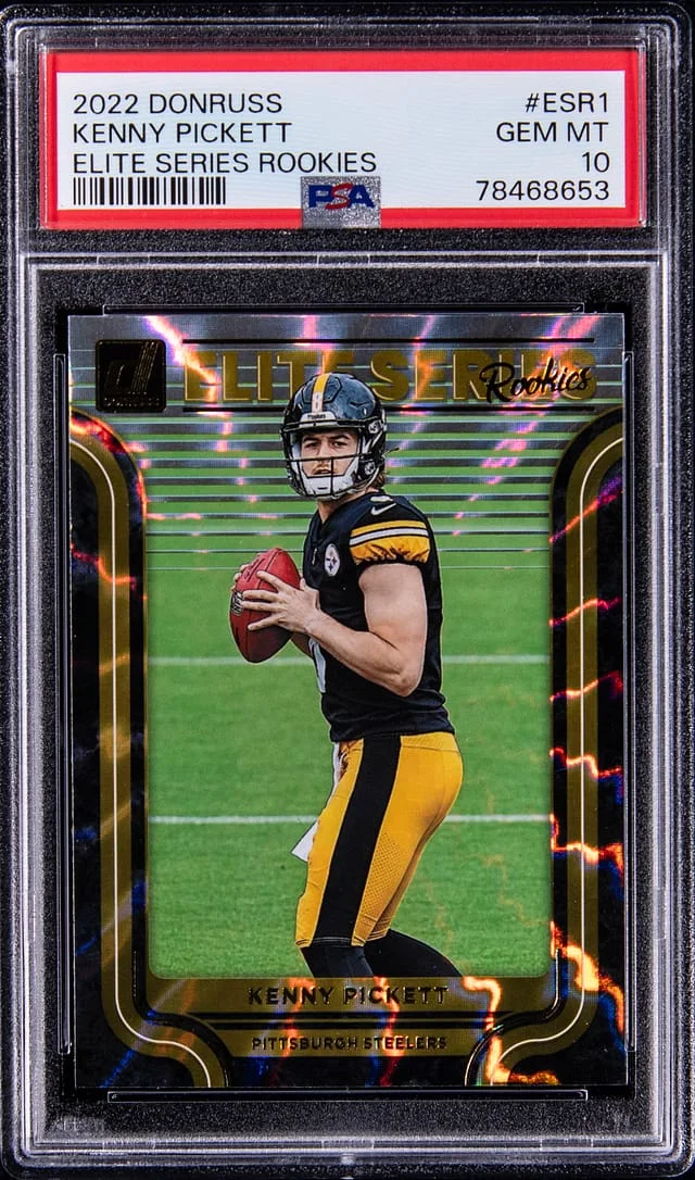 2022 Panini Donruss Kenny Pickett Elite Series Rookies #ESR1 card image