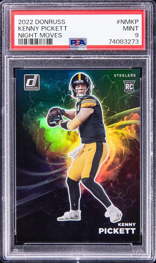 2022 Panini Donruss Kenny Pickett Night Moves #NM-KP card image