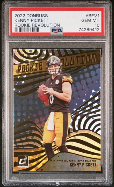 2022 Panini Donruss Kenny Pickett Revolution #REV-1 card image