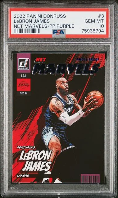 2022 Panini Donruss LeBron James Unleashed #3 card image