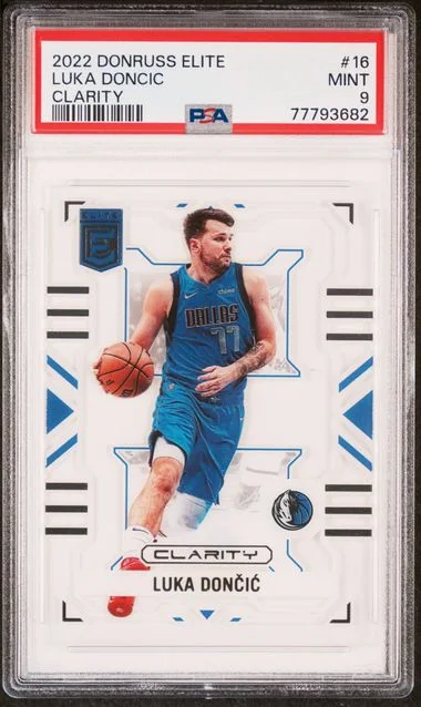 2022 Panini Donruss Luka Doncic Elite Clarity #16 card image