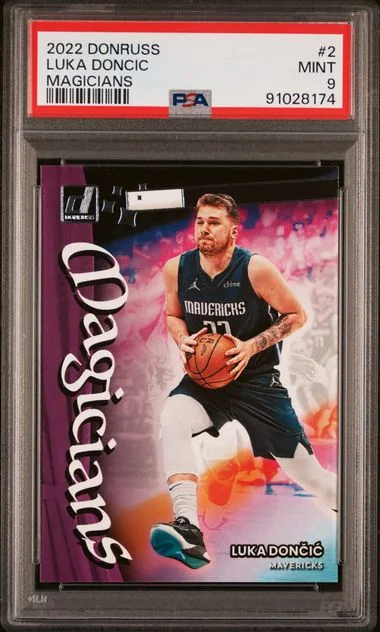 2022 Panini Donruss Luka Doncic Magicians #2 card image