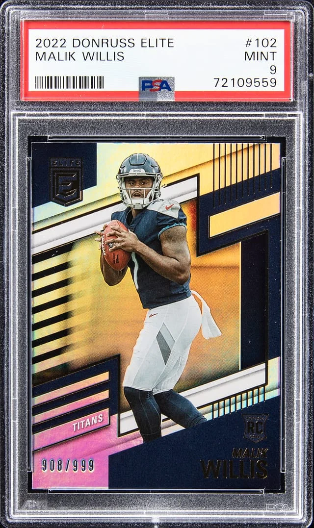 2022 Panini Donruss Malik Willis Elite #102 card image