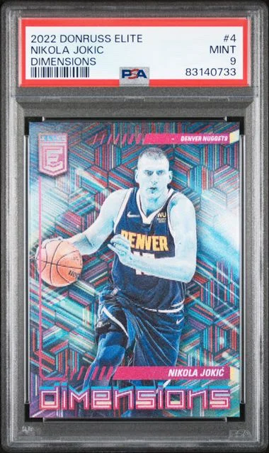 2022 Panini Donruss Nikola Jokic Elite Dimensions #4 card image