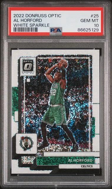 2022 Panini Donruss Optic Al Horford White Sparkle #25 card image