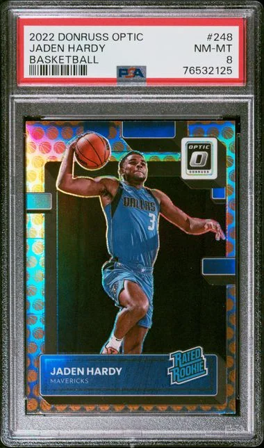 2022 Panini Donruss Optic Basketball Jaden Hardy #248 card image