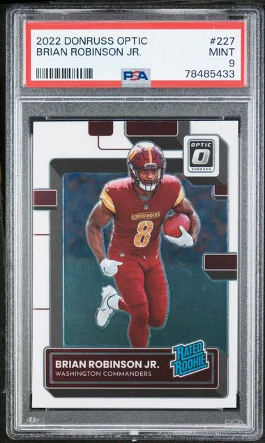 2022 Panini Donruss Optic Brian Robinson Jr. #227 card image