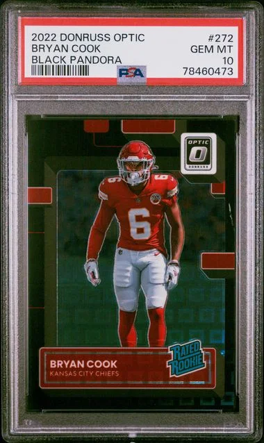 2022 Panini Donruss Optic Bryan Cook Black Pandora #272 card image