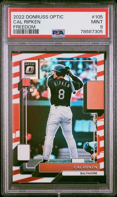 2022 Panini Donruss Optic Cal Ripken Freedom #105 card image