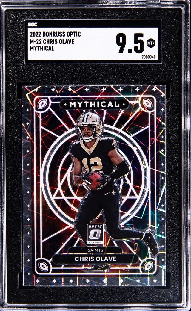 2022 Panini Donruss Optic Chris Olave Mythical #M-22 card image