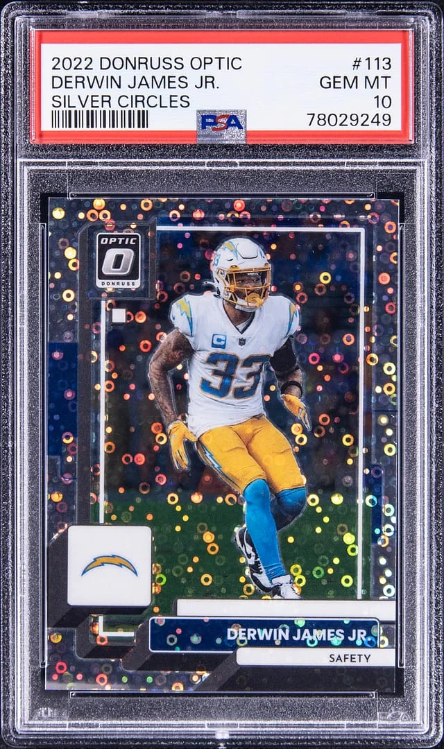 2022 Panini Donruss Optic Derwin James Jr. Electricity #113 card image
