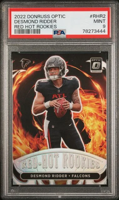 2022 Panini Donruss Optic Desmond Ridder Red Hot Rookies #RHR2 card image