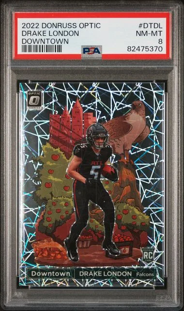 2022 Panini Donruss Optic Drake London Downtown #DT-DL card image