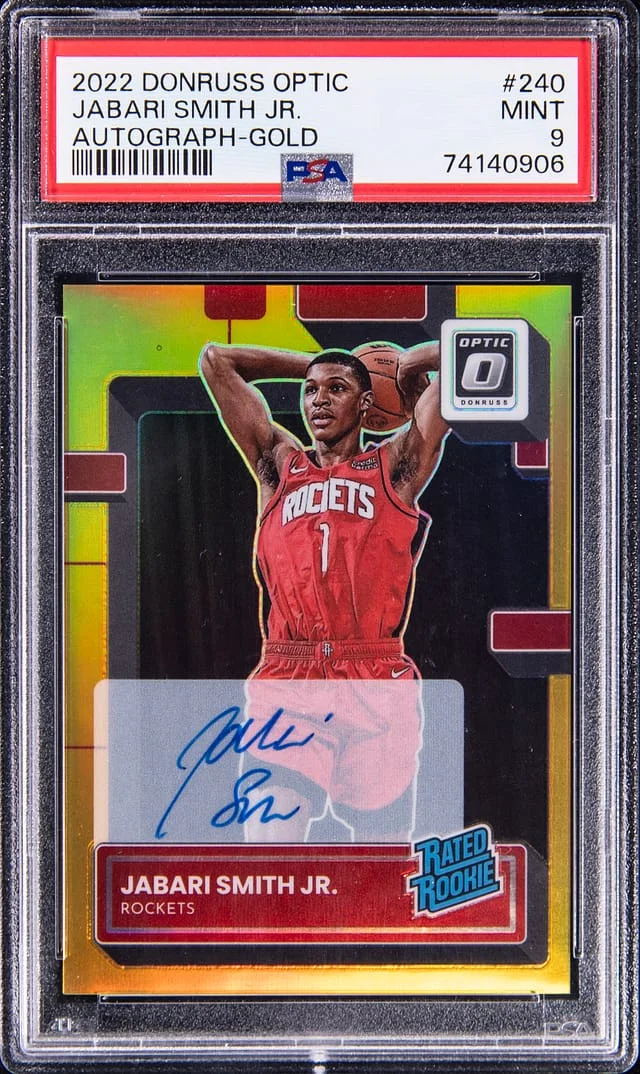 2022 Panini Donruss Optic Jabari Smith Jr Holo #240 card image