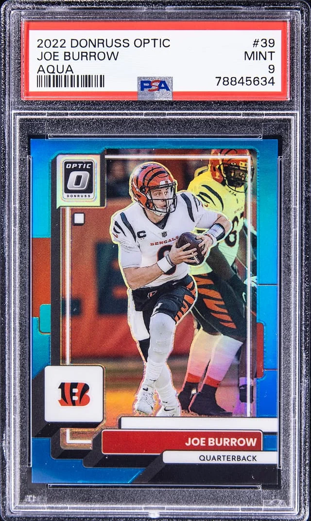 2022 Panini Donruss Optic Joe Burrow #39 card image