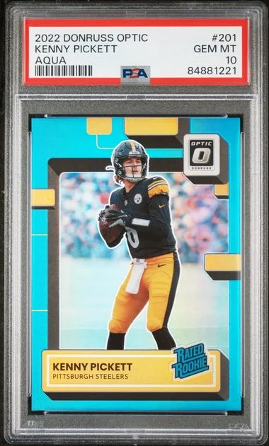 2022 Panini Donruss Optic Kenny Pickett #201 card image