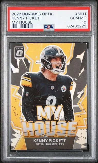2022 Panini Donruss Optic Kenny Pickett My House #MH1 card image