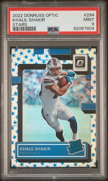 2022 Panini Donruss Optic Khalil Shakir Rated Jazz #294 card image