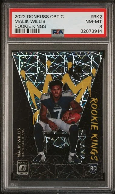 2022 Panini Donruss Optic Malik Willis Kings #RK2 card image