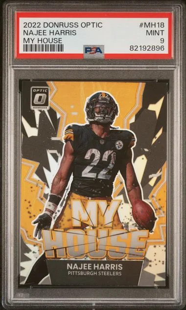 2022 Panini Donruss Optic Najee Harris My House #MH18 card image