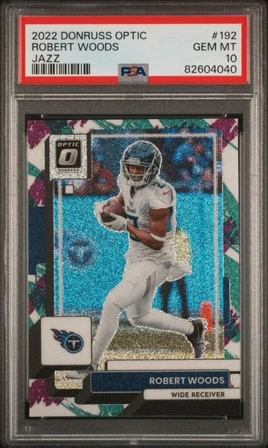 2022 Panini Donruss Optic Robert Woods Jazz #192 card image