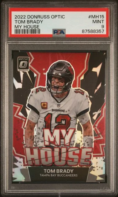 2022 Panini Donruss Optic Tom Brady My House #MH15 card image