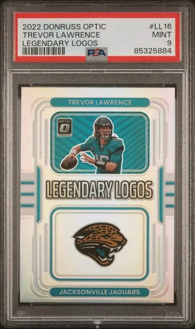 2022 Panini Donruss Optic Trevor Lawrence Legendary Logos #LL16 card image