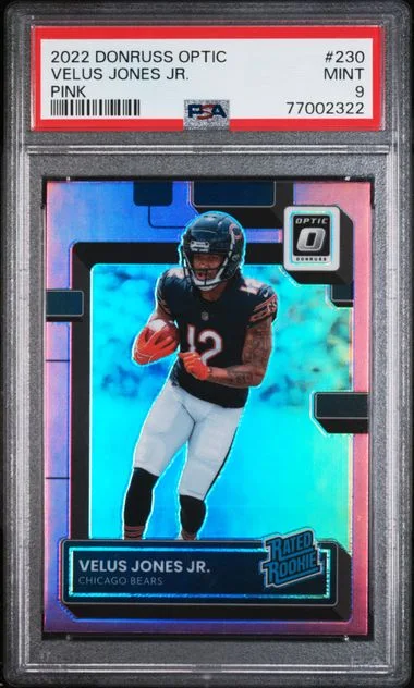 2022 Panini Donruss Optic Velus Jones Jr. #230 card image