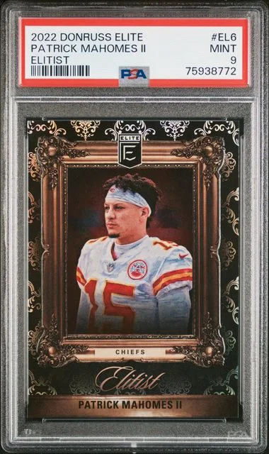 2022 Panini Donruss Patrick Mahomes II Elite Elitist #EL6 card image