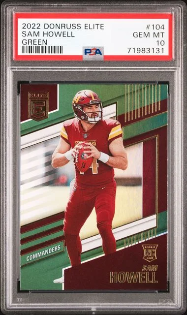 2022 Panini Donruss Sam Howell Elite #104 card image