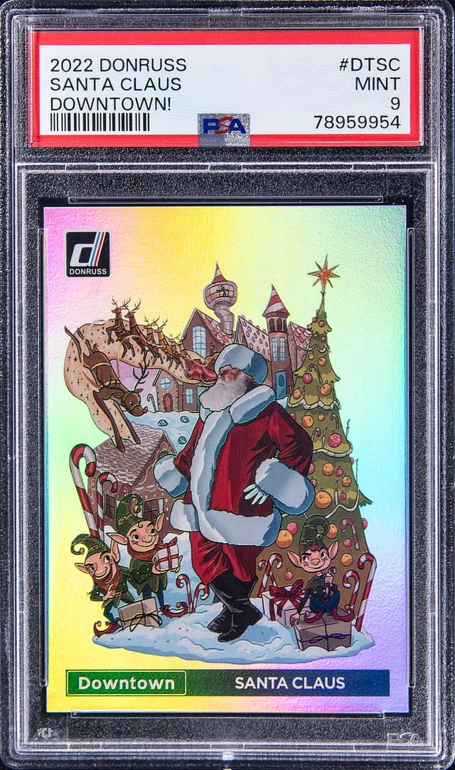 2022 Panini Donruss Santa Claus Downtown! #DT-SC card image