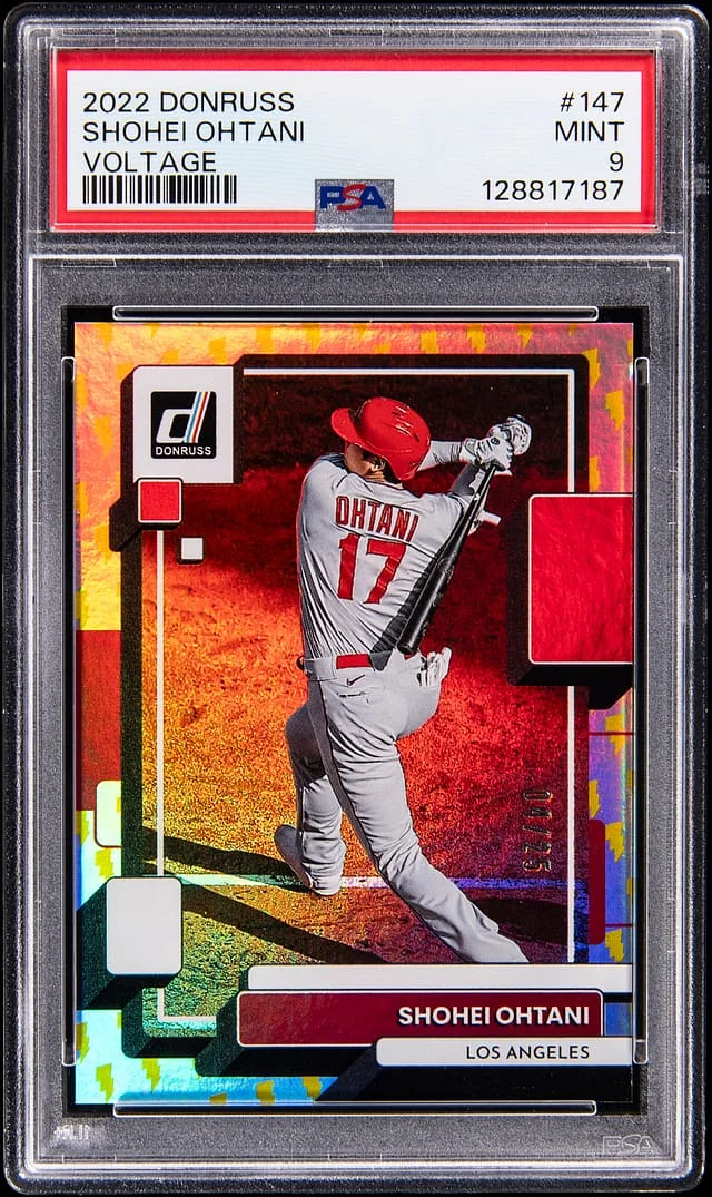 2022 Panini Donruss Shohei Ohtani Voltage #147 card image