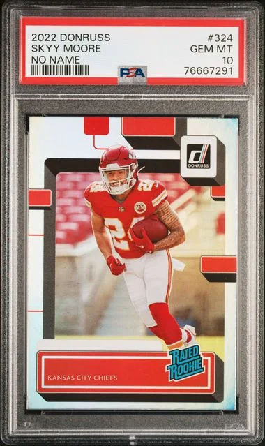 2022 Panini Donruss Skyy Moore Press Proof Premium #324 card image