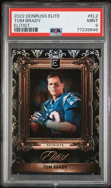 2022 Panini Donruss Tom Brady Elite Elitist #EL-2 card image