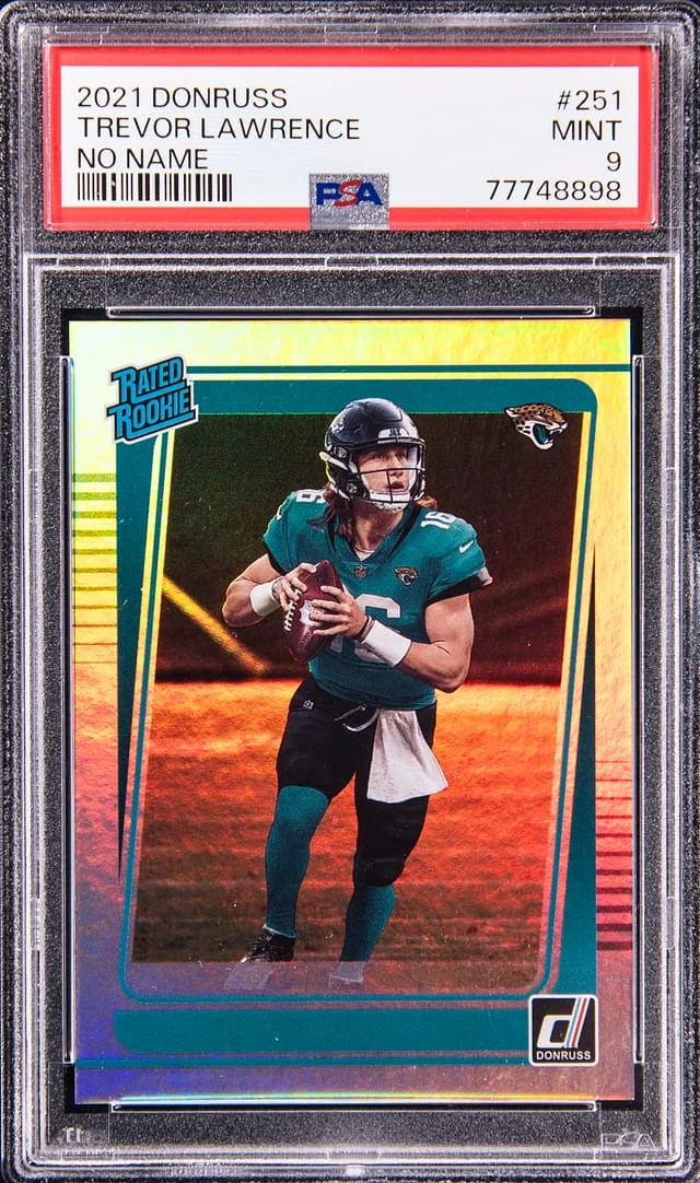 2022 Panini Donruss Trevor Lawrence No Name #251 card image