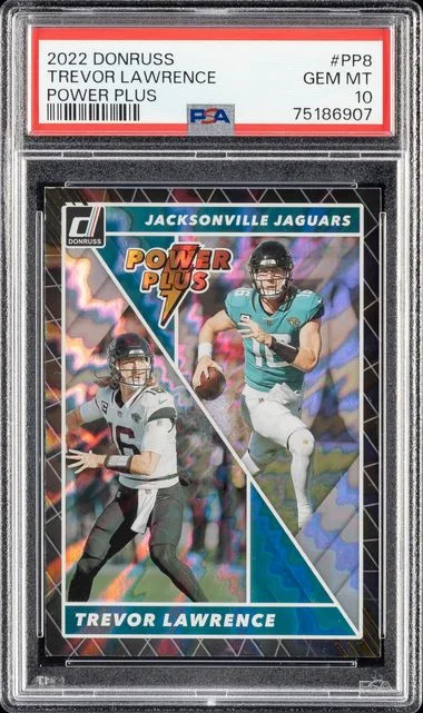 2022 Panini Donruss Trevor Lawrence Power Plus #PP8 card image
