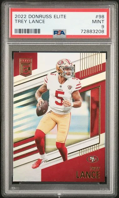 2022 Panini Donruss Trey Lance Elite #98 card image