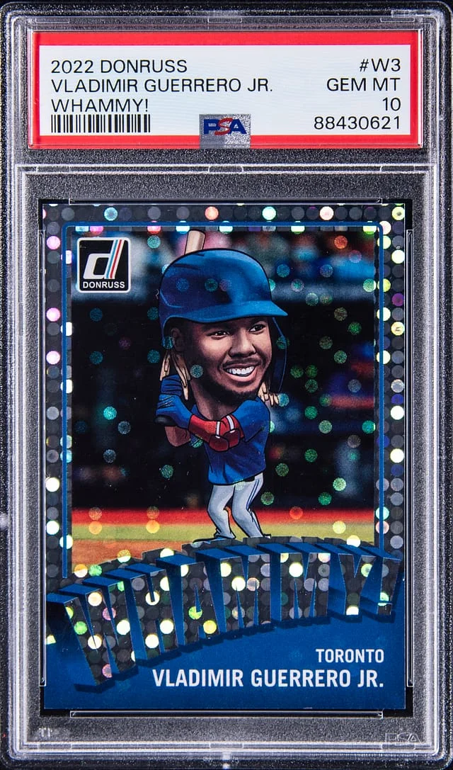2022 Panini Donruss Vladimir Guerrero Jr. Whammy! #W3 card image