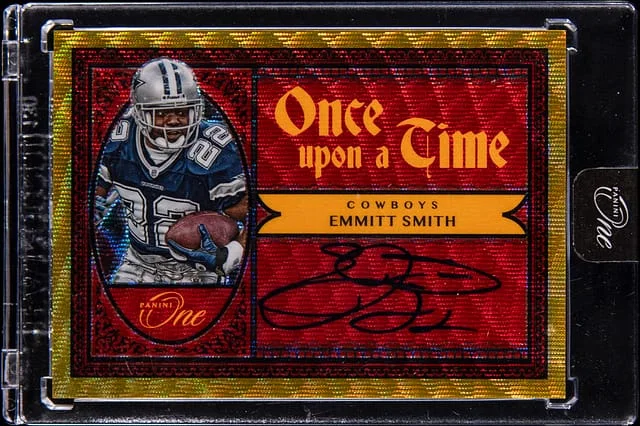 2022 Panini Emmitt Smith One Once Upon a Time #326 card image